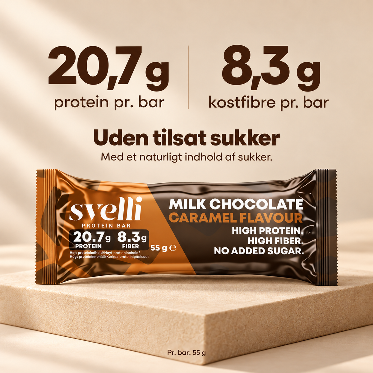 Milk Chocolate Caramel Proteinbar