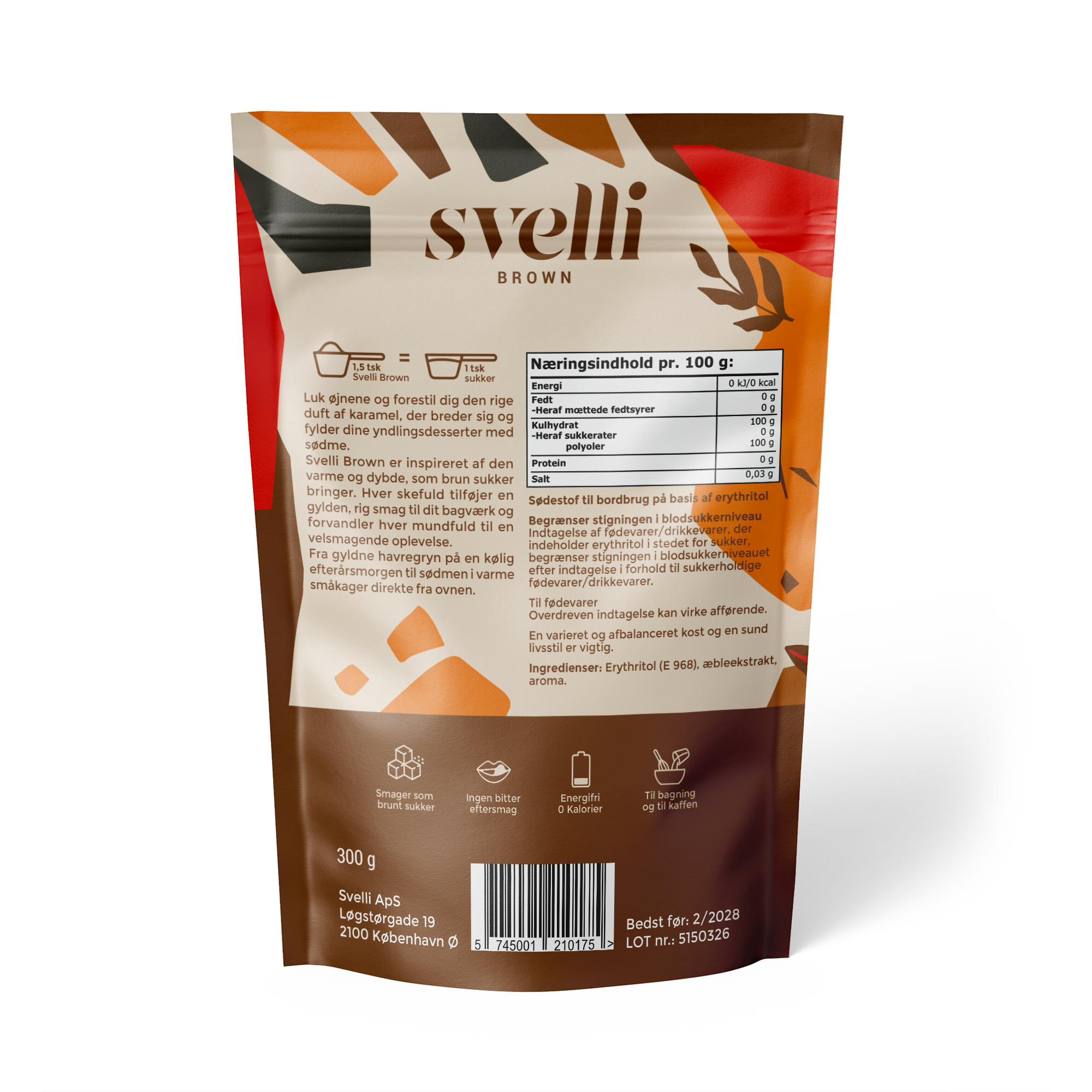 Svelli Brown – karamellisoitu ruokosokerin maku