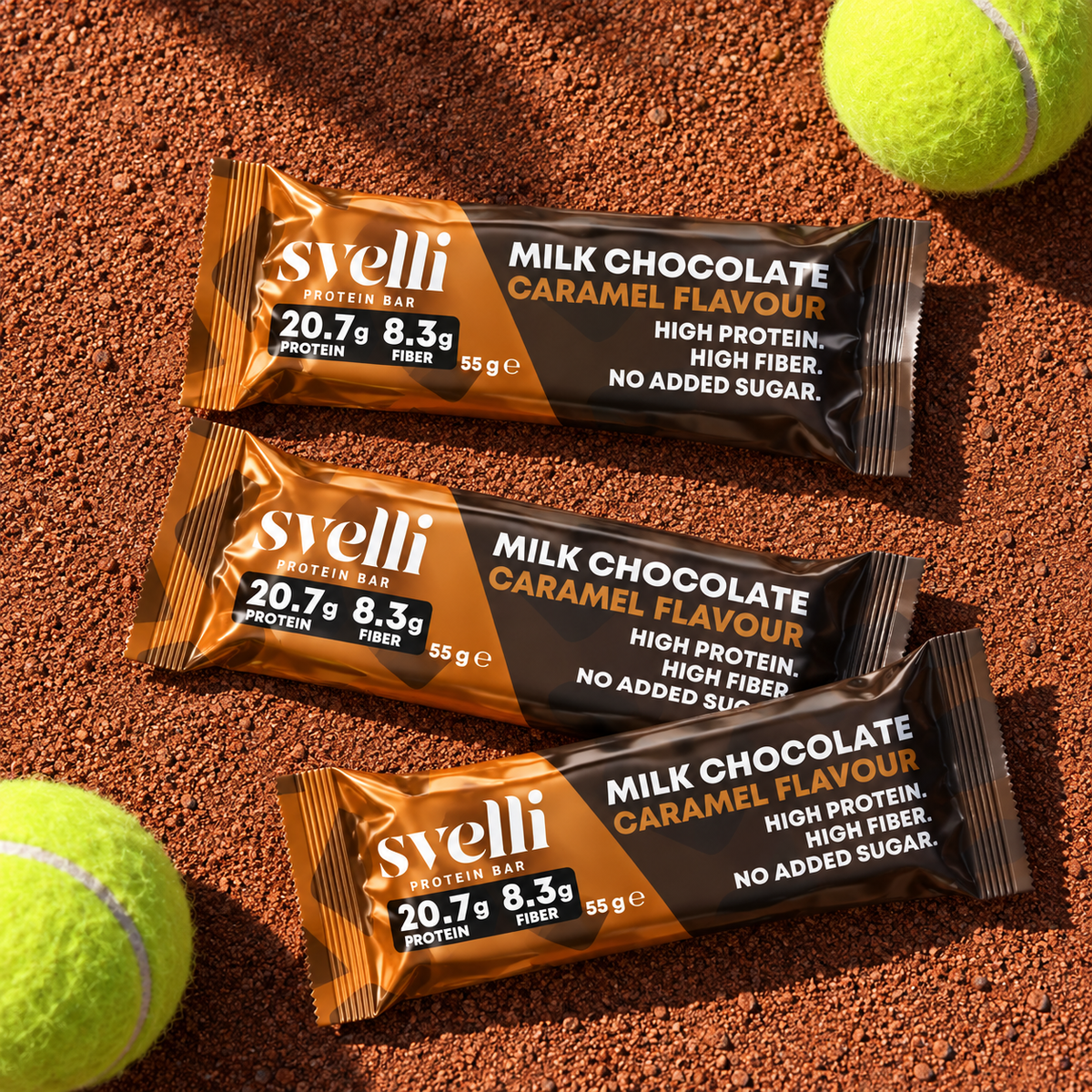 Milk Chocolate Caramel Proteinbar (16 × 55g)
