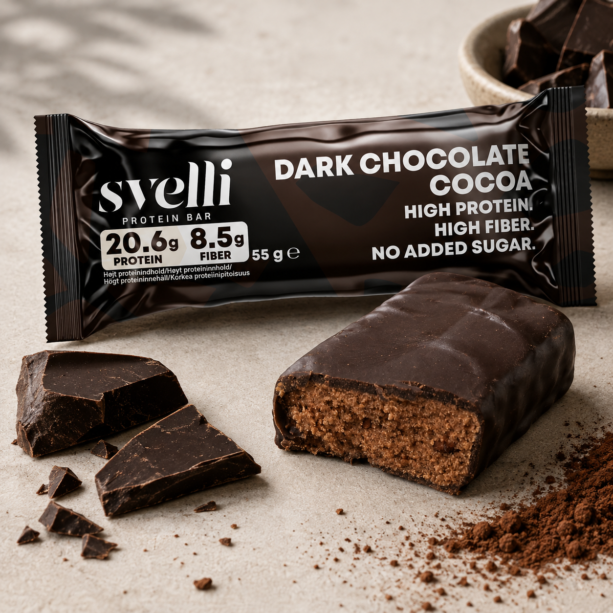 Dark Chocolate Cocoa Proteinbar