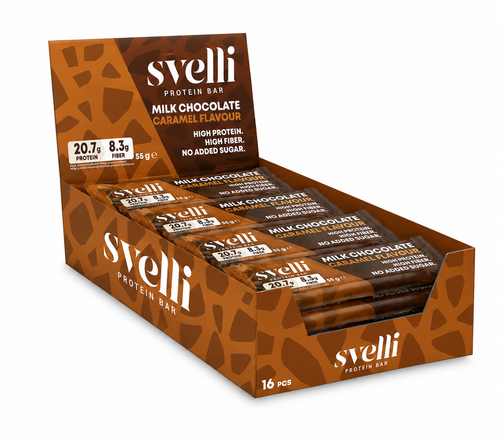Milk Chocolate Caramel Proteinbar (16 × 55g)