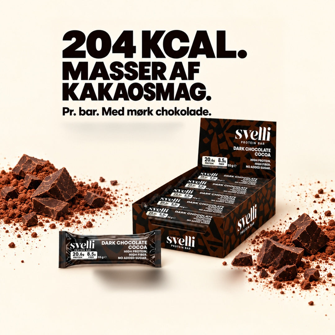 Dark Chocolate Cocoa Proteinbar (16 × 55g)
