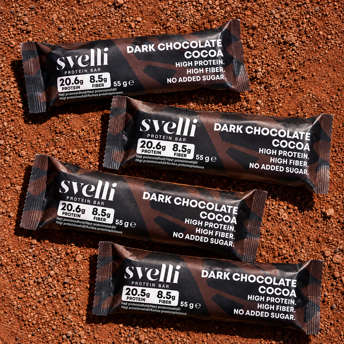Dark Chocolate Cocoa Proteinbar (16 × 55g)