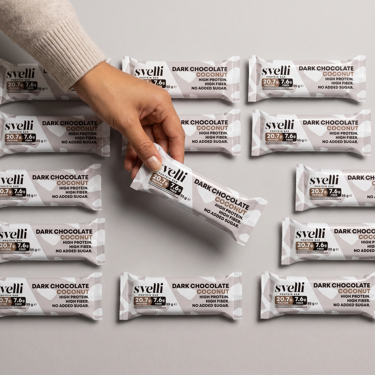 Dark Chocolate Coconut Proteinbar (16 × 55g)