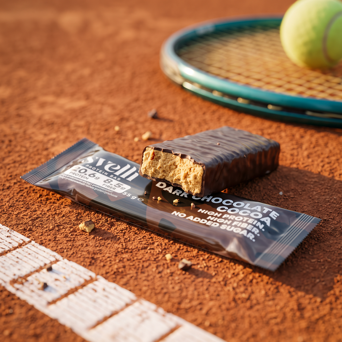 Dark Chocolate Cocoa Proteinbar (16 × 55g)