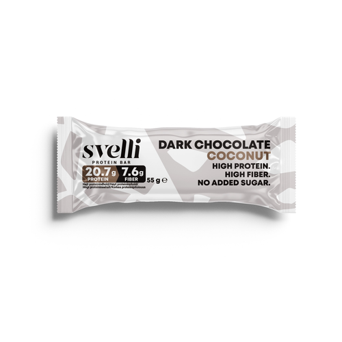 Dark Chocolate Coconut -proteiinipatukka