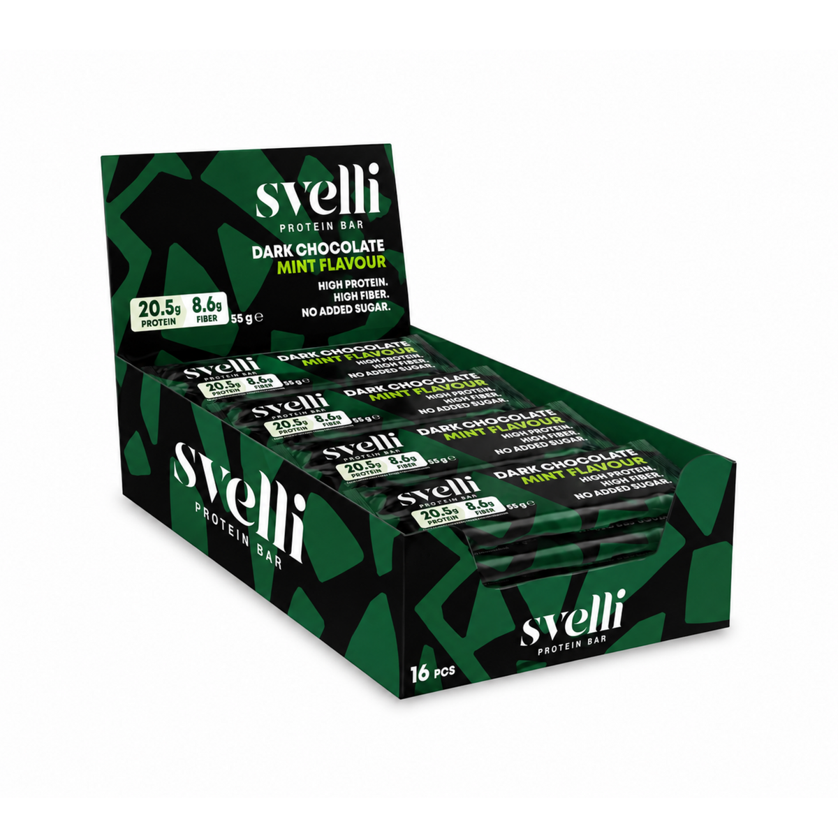 Dark Chocolate Mint Proteinbar (16 × 55g)