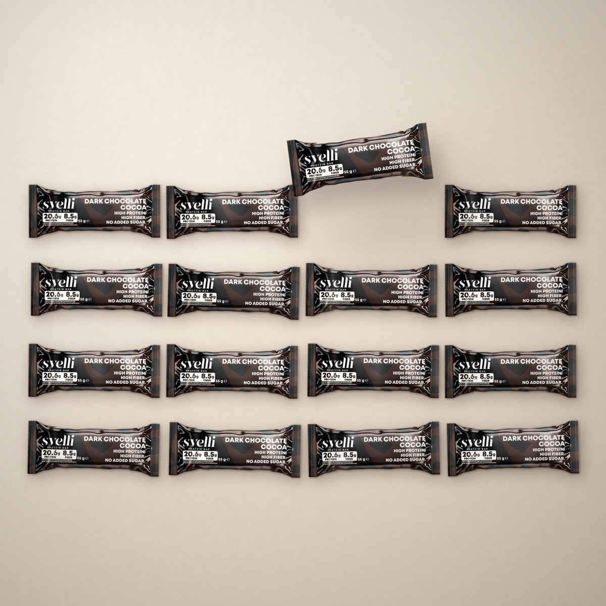 Dark Chocolate Cocoa Proteinbar (16 × 55g)